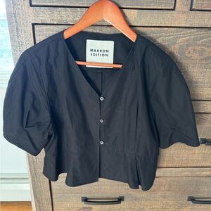Black Women's Blouse